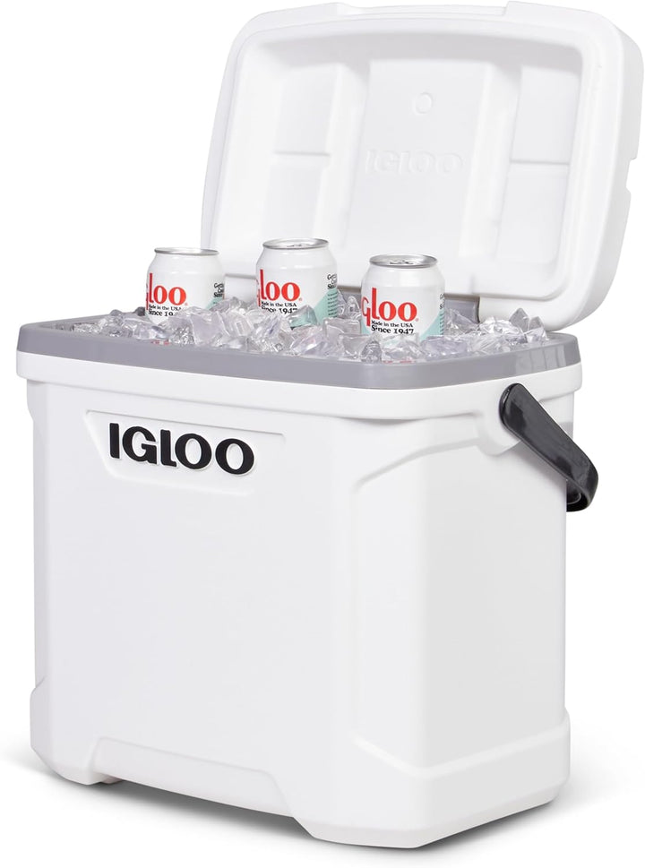 Igloo Marine Ultra 25 Qt Cooler - Passive Kühlbox 23L THERMECOOL - Weiss | THERMECOOL-Isolierung - U