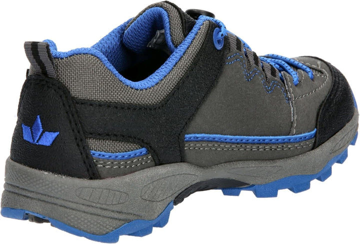 Lico Unisex Kinder Griffin Low 37 EU Grau Schwarz Blau, 37 EU Grau Schwarz Blau