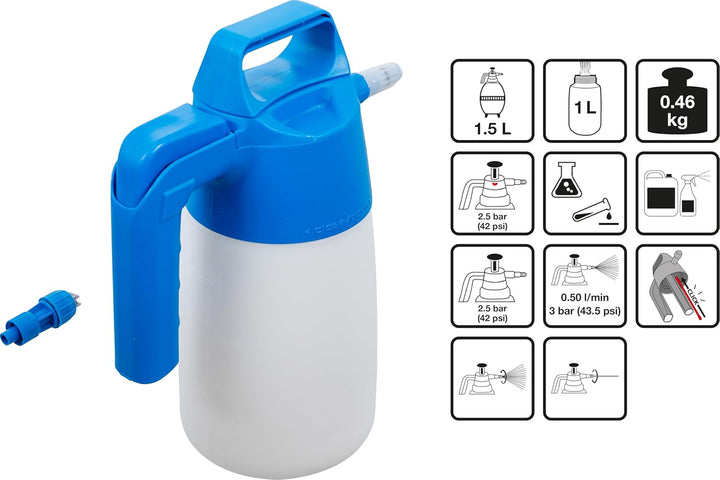BGS 6770 | Pumpsprühflasche | 1,5 l, Pumpsprühflasche