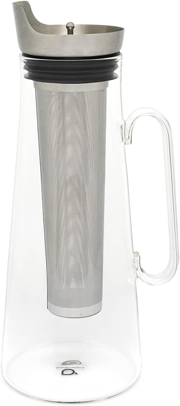 Bredemeijer Eistee Maker Glaskanne 1.2 Liter mit Edelstahlfilter