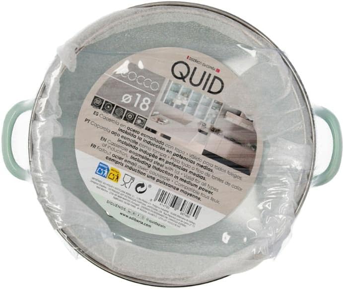 Quid Kochtopf mit Deckel, mehrfarbig, Standard