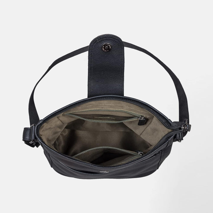 LEABAGS Leder Handtasche Damen I Premium Echtleder Umhängetasche I Damen Schultertasche I Damentasch