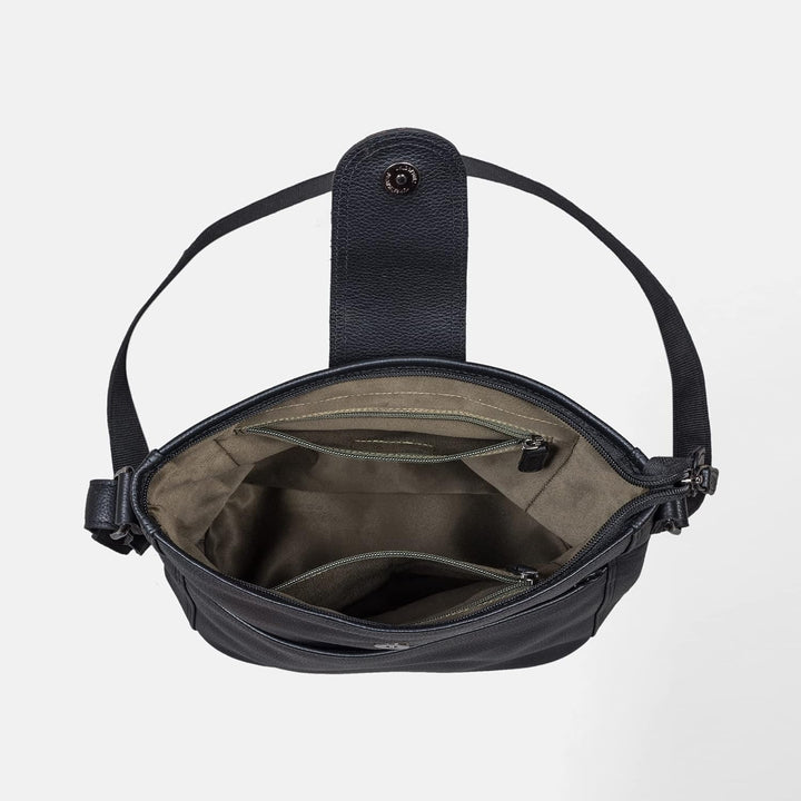 LEABAGS Leder Handtasche Damen I Premium Echtleder Umhängetasche I Damen Schultertasche I Damentasch