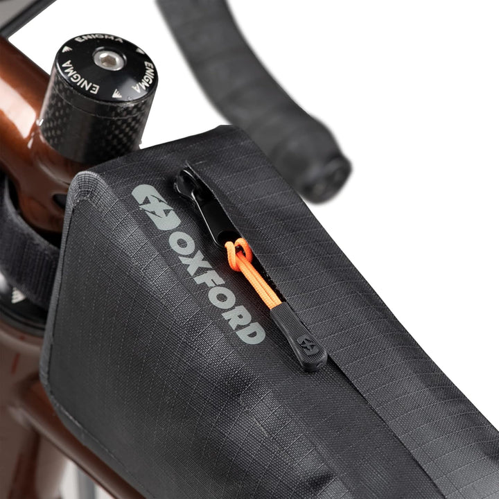 Oxford Products Aqua Evo Adventure Cycle Top Tube Pack 1.5L Schwarz, 1.5L Schwarz