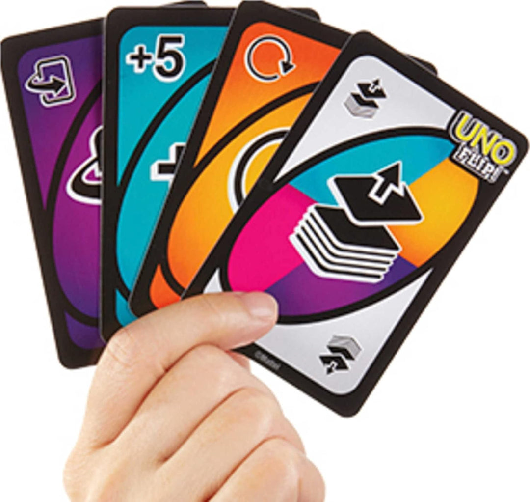 UNO - Karten-Spiels mit beidseitig bedruckten Karten, neuem Twist und spezieller FLIP-Karte, GDR44 (