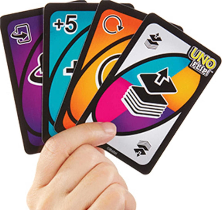 UNO - Karten-Spiels mit beidseitig bedruckten Karten, neuem Twist und spezieller FLIP-Karte, GDR44 (