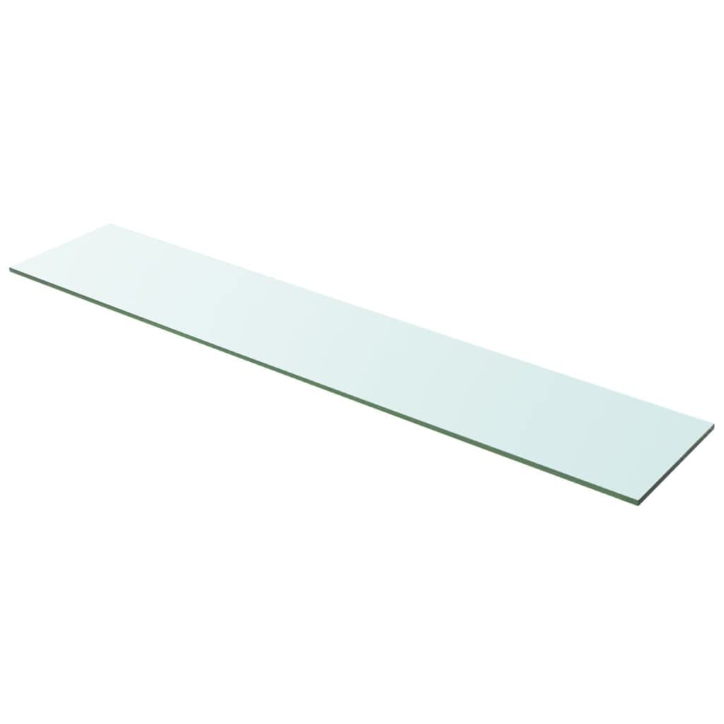 Myheimly Glasboden Glasscheibe Glasplatte für Glasregal Transparent 100 x 20 cm, 100 x 20 cm