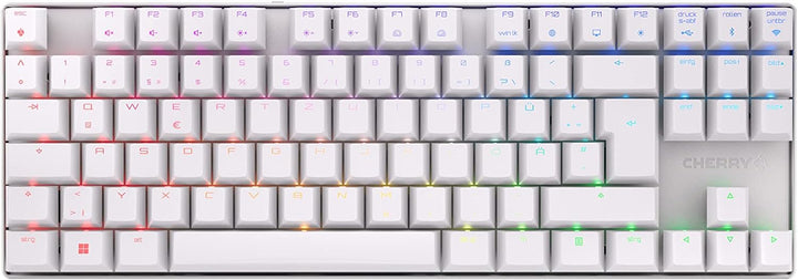 CHERRY MX 8.2 TKL Wireless, kabellose mechanische Gaming-Tastatur ohne Nummernblock, Deutsches Layou