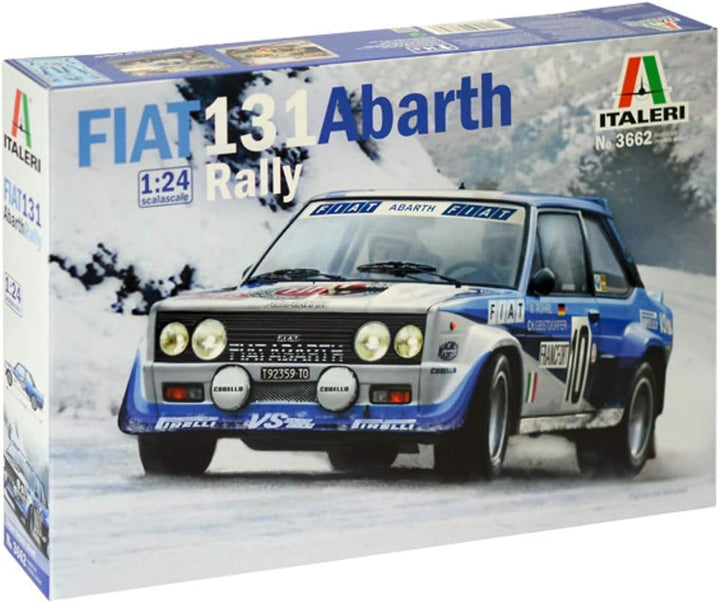 ITALERI 3662S - 1:24 Fiat 131 Abarth Rally , Modellbau, Bausatz, Standmodellbau, Basteln, Hobby, Kle