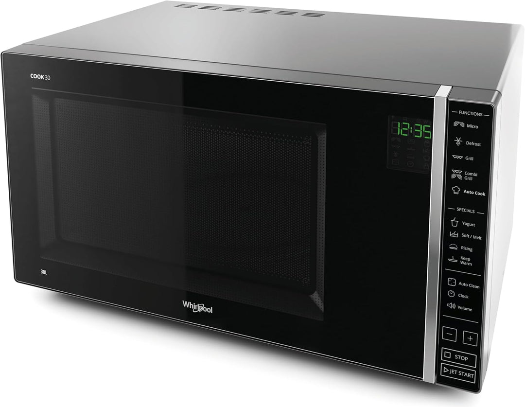 Whirlpool MWP 303 SB Kombination Grill und Mikrowelle / 900 W/ 30 L Garraum / Quartz Grill 1050 W /