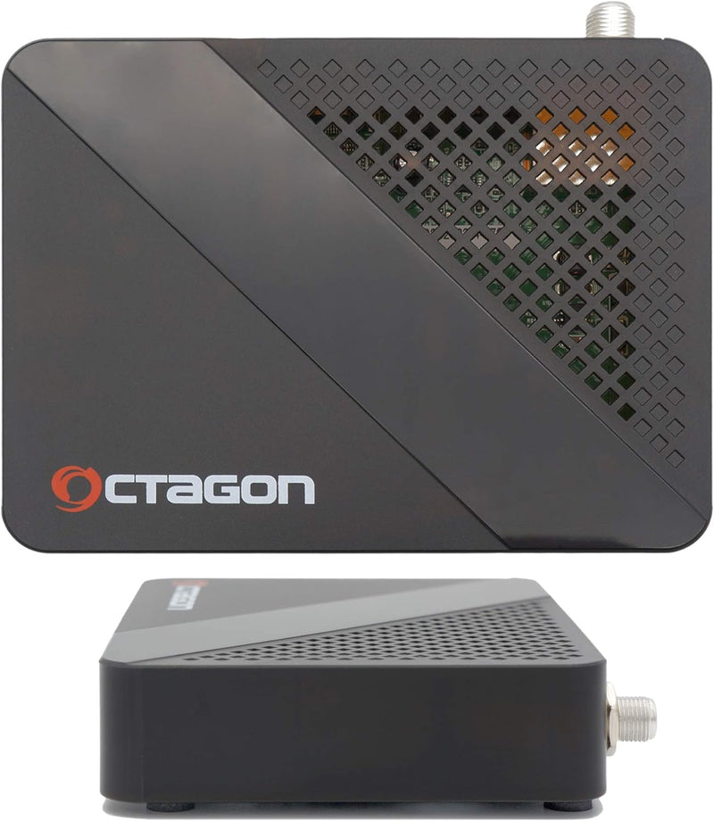 OCTAGON SX87 HD H.265 S2+IP HEVC Set-Top Box - Internet Smart TV Receiver, Kartenleser, Mediaplayer,