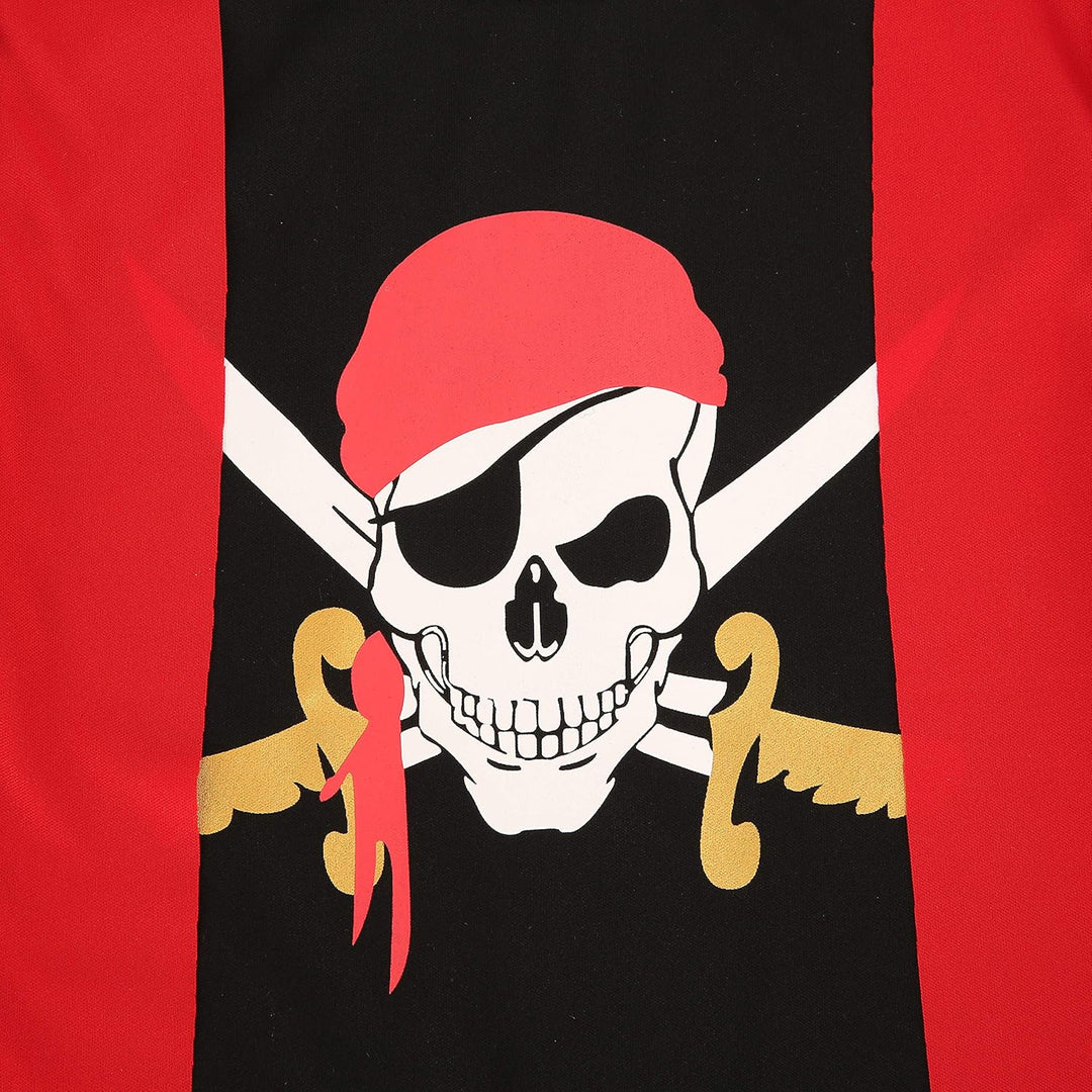 Sincere Party Aufrichtige Partei Piratenkostüm für Kinder, Piraten-Rollenspiel-Kits Für Kinder 3-4,