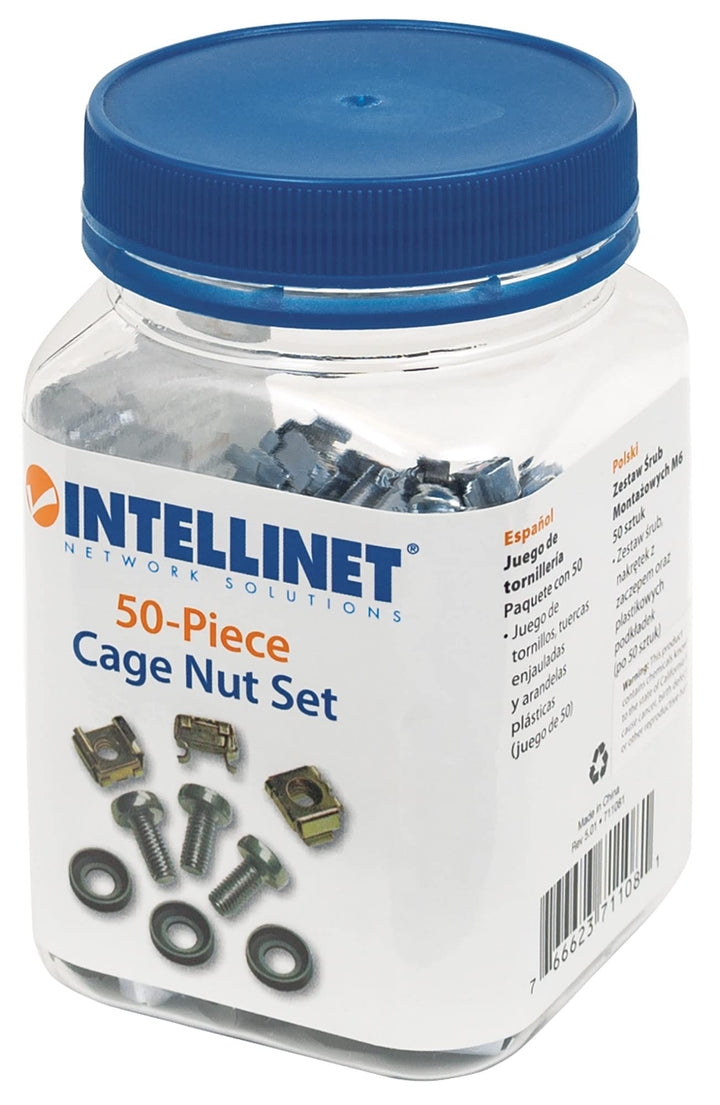 Intellinet Schraubensatz 50er-Pack 711081 50 Stück, 50 Stück