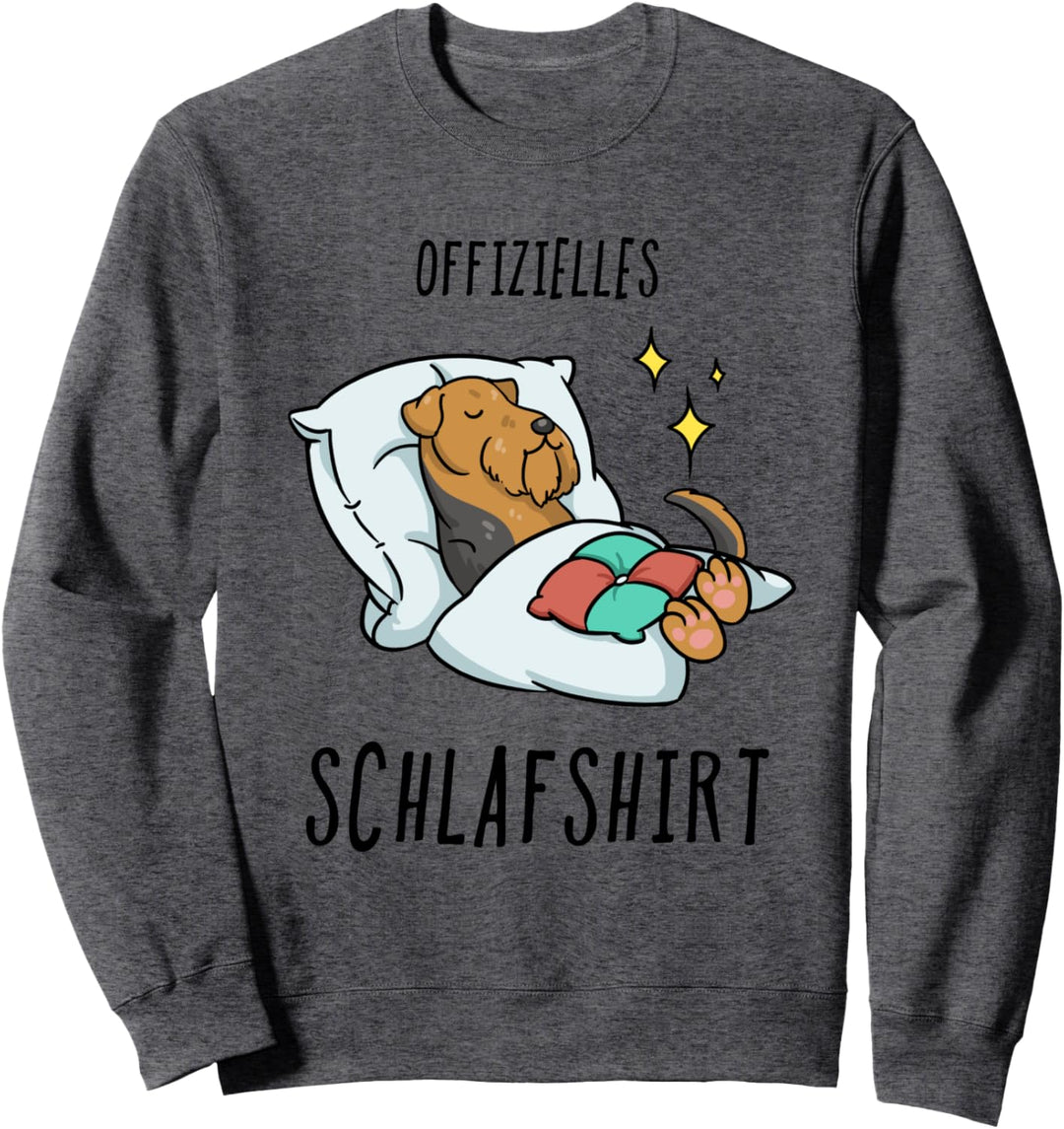 Airedale terrier Pyjama Schlafanzug Sweatshirt