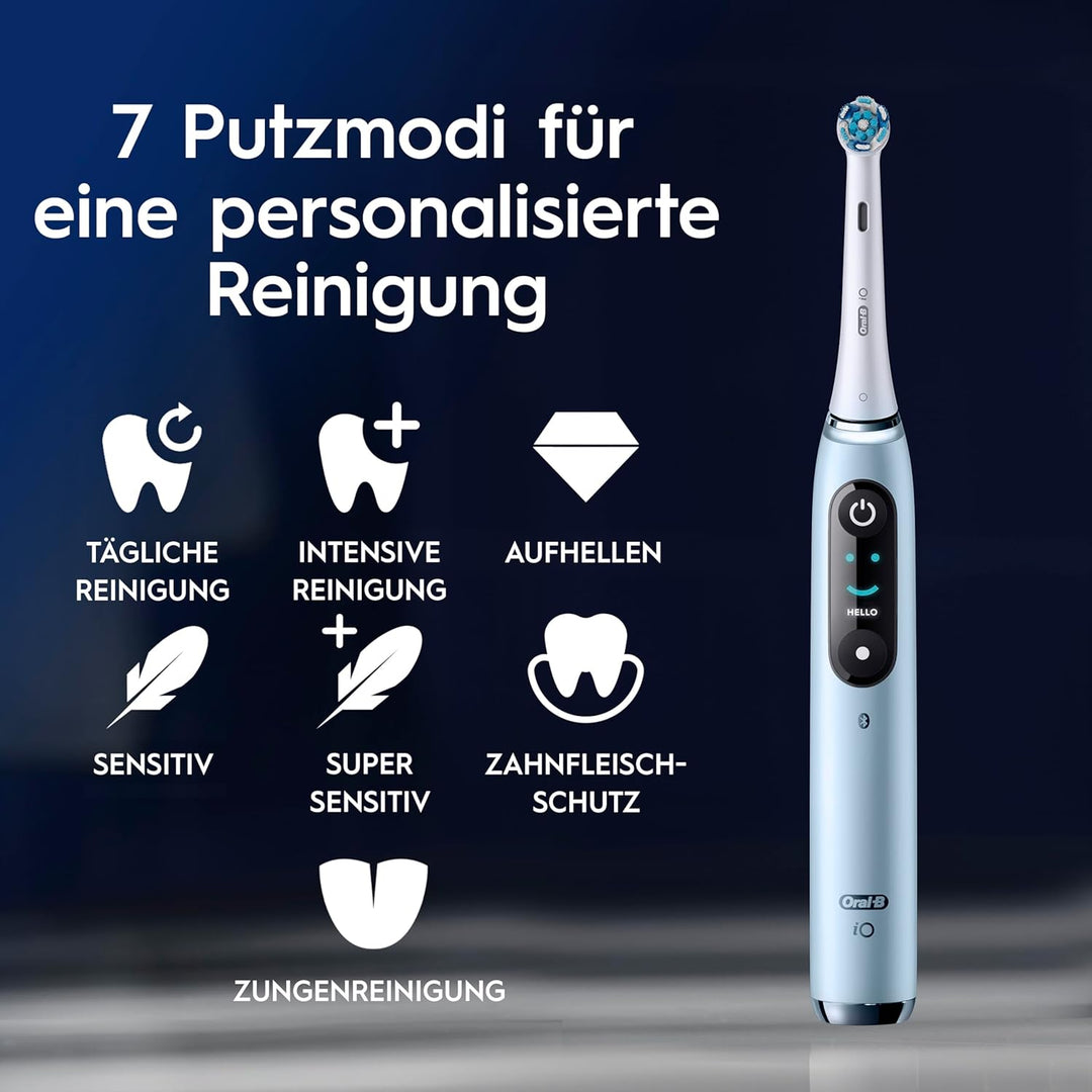Oral-B iO Series 9 Luxe Edition Elektrische Zahnbürste/Electric Toothbrush, 7 Putzmodi, Zahnpflege,