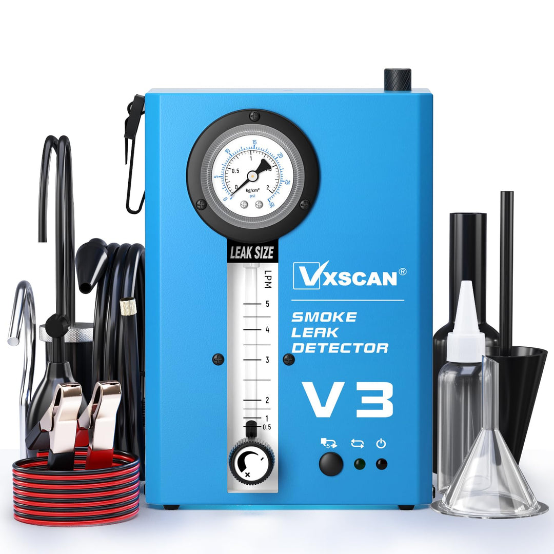 VXSCAN Automotive Smoke Leak Tester V3, Nebelmaschine KFZ EVAP Kraftstoffleitungs Lecksucher für all