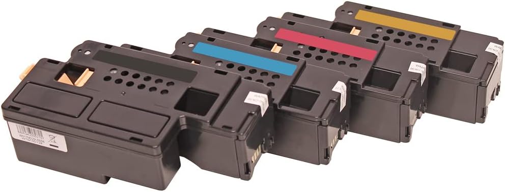 ABC Set 4X alternativ Toner für Dell 1250 1350 1355 C1760 C1765 Dell 1250c 1350cn 1350cnw 1355cn 135