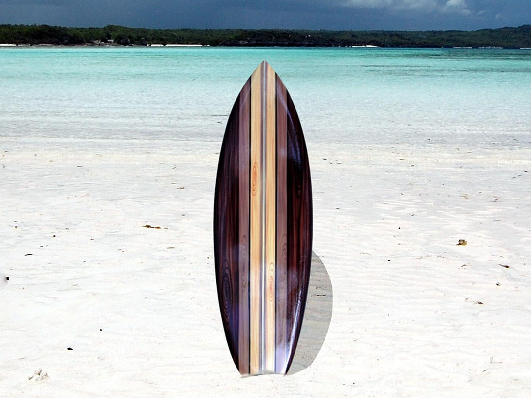 Seestern Sportswear Deko Holz Surfboard 50,80 oder 100 cm Airbrush Design Surfing Surfen Wellenreite