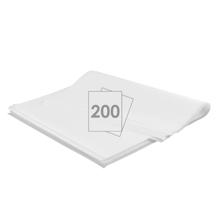 Backpapier Zuschnitte, Joyfair 200 Blatt Rechteckig Wasserdicht Fettdicht Antihaft Wachspapier, 40 x