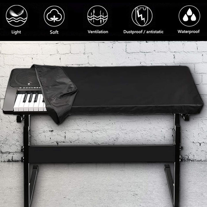 Bezug für Klavier mit 88 Tasten, weiches, staubgeschütztes und wasserdichtes Oxford-Tuch für E-Piano