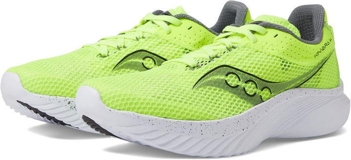 Saucony Herren Kinvara 14 Sneaker 40 EU Citron Black, 40 EU Citron Black