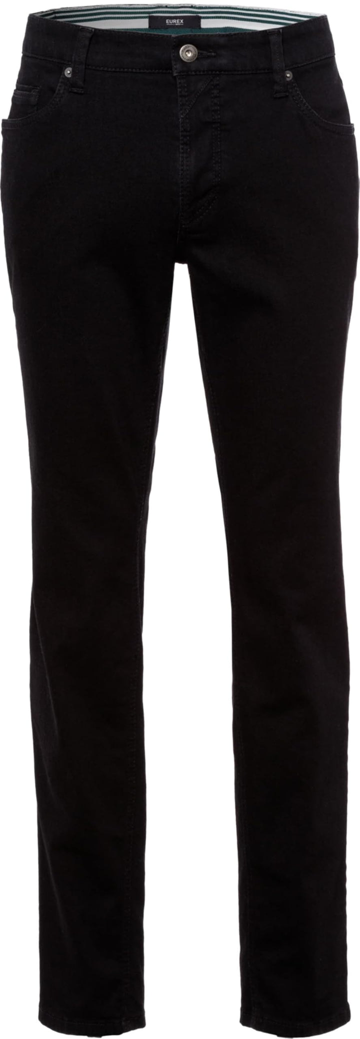 Eurex by Brax Herren Luke Denim Perfect Flex Jeans 44W / 32L Schwarz, 44W / 32L Schwarz