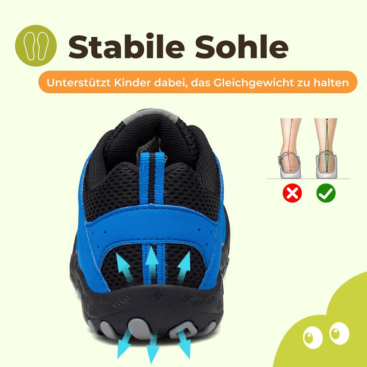 Mishansha Unisex-Kinder Turnschuhe Trekkingschuhe Mädchen Wanderschuhe Outdoor Sportschuhe 24-38 27