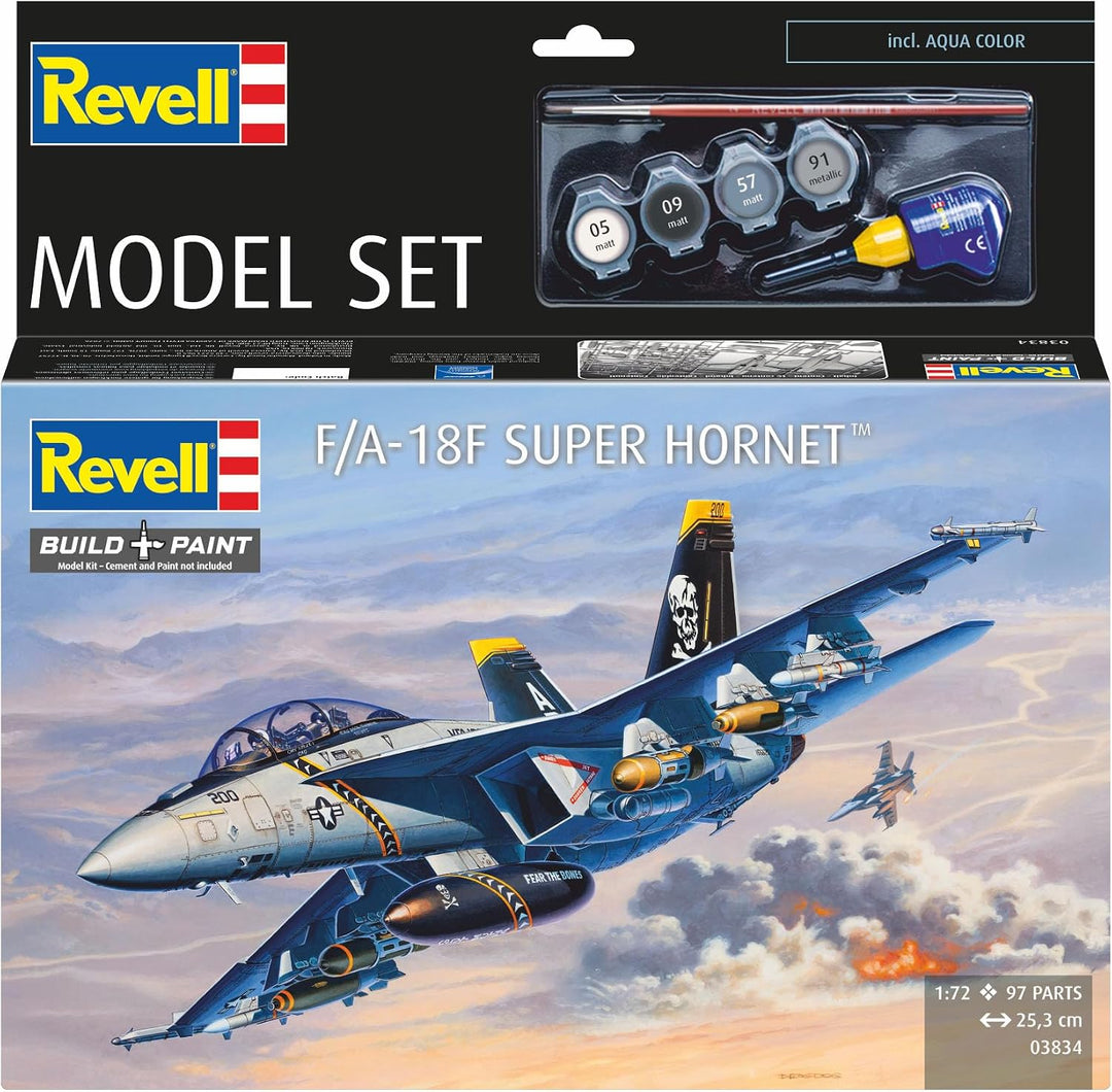 Revell 63834 originalgetreuer Modellbausatz für Fortgeschrittene, unlackiert