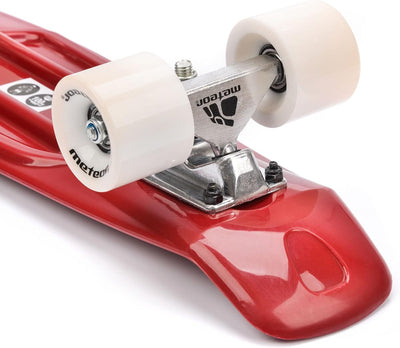 meteor Holz Skateboard Kinder - Mini Cruiser Kickboard - Skateboard mädchen Rollen Board - hohe Qual