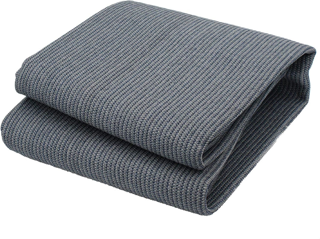 Vorzeltteppich + 12 Heringe + Tasche - 250x200 GRAU-BLAU - Zeltteppich Zeltunterlage Outdoor Camping