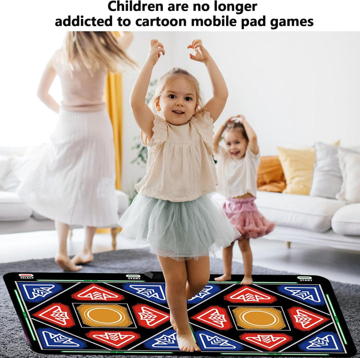 HDMI-Tanzmatte mit Kamera, für TV, Tanzmatte für Kinder und Erwachsene, für zwei Benutzer mit kabell