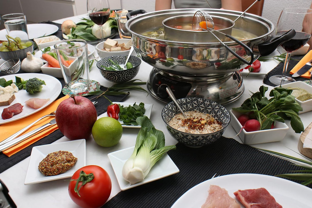 Rotel Mongol Pot 1812CH Küchenzubehör, 2,5 l, 6 Personen, 2,5 l, rund, 1600 W, 370 mm