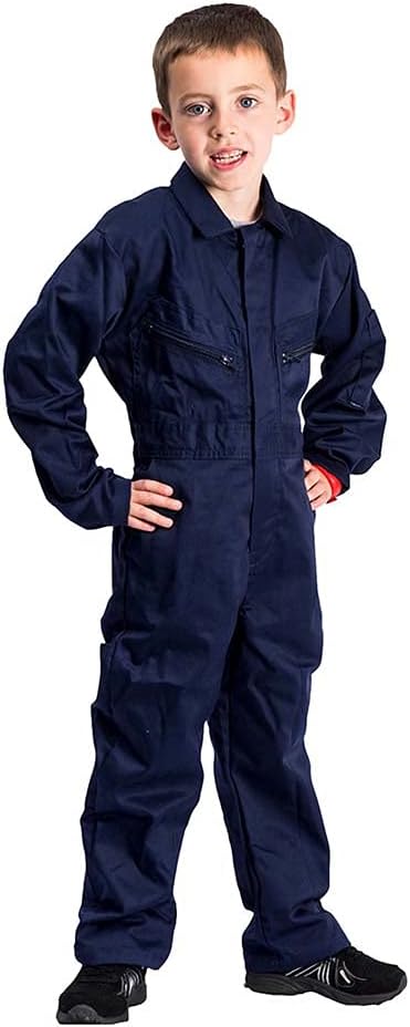 Portwest Kinder Overall, Grösse: 4, Farbe: Marine, C890NAR4 4 Navy, 4 Navy