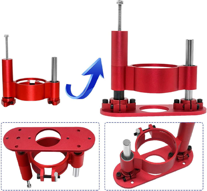 Router-Lift-Basis, Router Lift Kit, Router Werkzeug mit Sechskantschlüssel, Elektro Router Tisch Ein