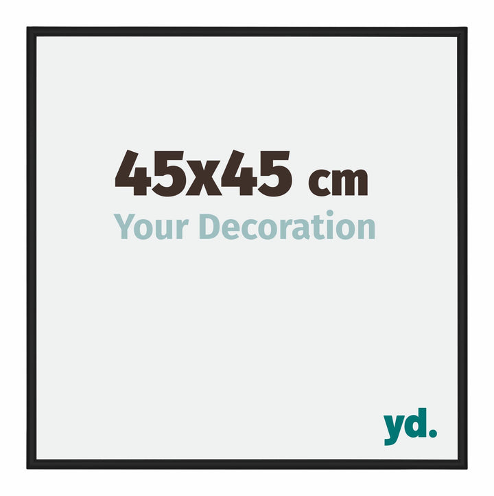 yd. Your Decoration - Bilderrahmen 45x45 cm - Bilderrahmen aus Aluminium mit Acrylglas - Antireflex
