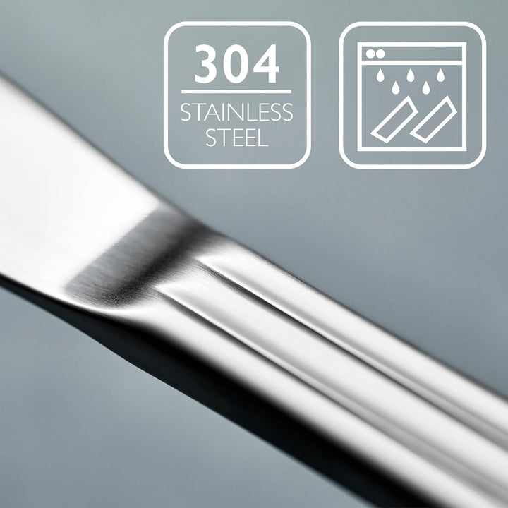 Gense Besteckset 16 Teilen Matter Stahl, Matter Stahl
