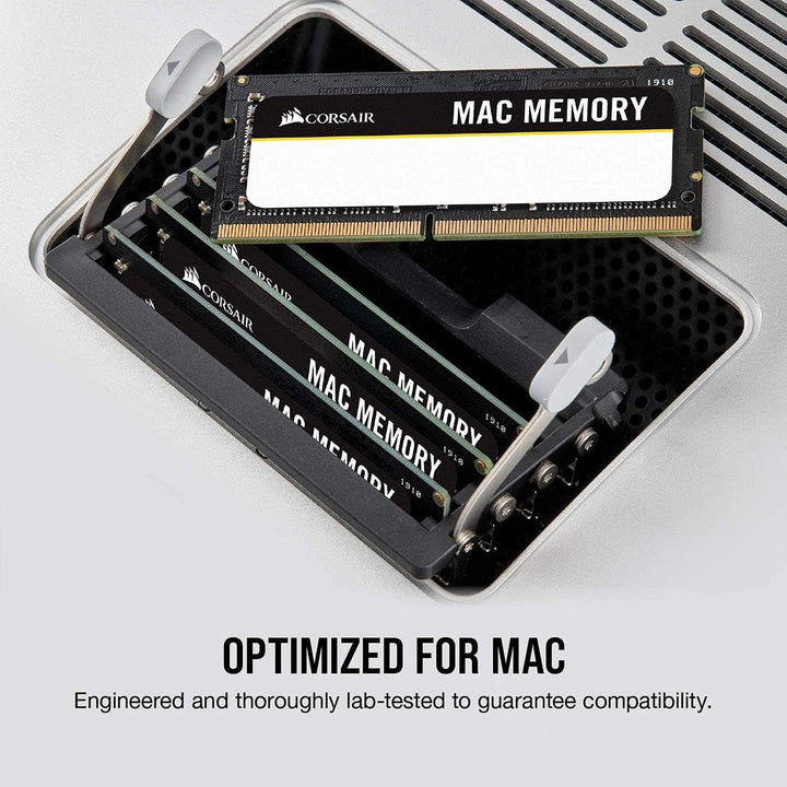 Corsair Mac Memory SODIMM 16GB (2x8GB) DDR3 1333MHz CL9 Speicher für Mac-Systeme, Apple-Qualifiziert