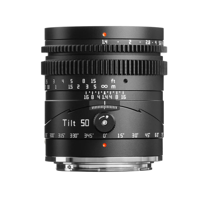TTArtisan TF5014BZ 50 mm f1.4 Neigungsobjektiv Vollformat Manuelle Portraitobjektive Grosse Blende K