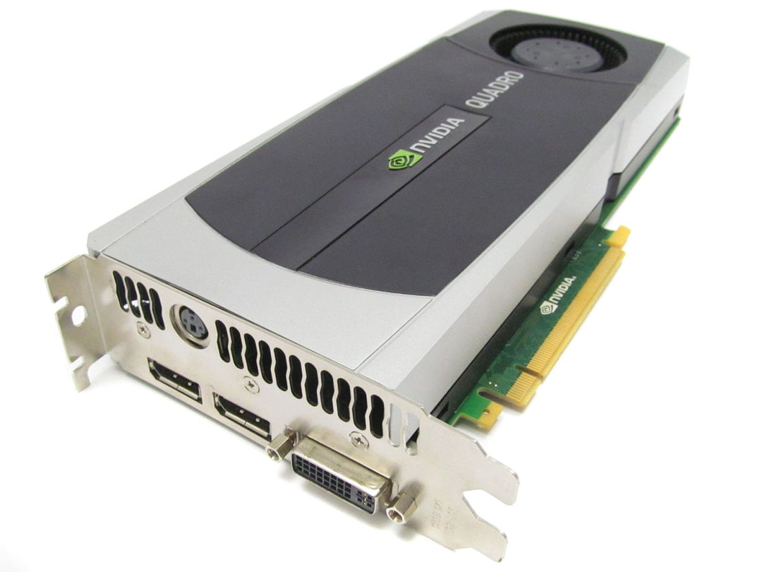 NVIDIA HP 671138–001 Quadro 5000 PCIe Grafikkarte – mit 2,5 GB GDDR5 GPU Memory, max Auflösung 2560 