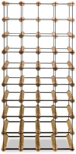 PROREGAL Modulares Weinregal VINOTECA MOD Metal | HxBxT 92,5x42,5x24,5cm | 4x9 Flaschen | Massives K