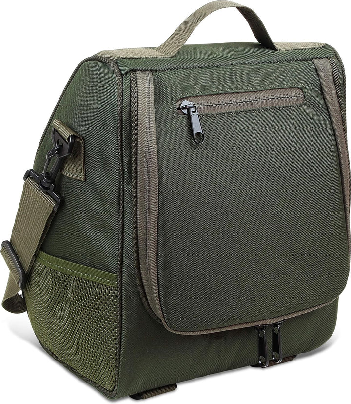 Umhängetasche für Echolot, beidseitig aufklappbar, gepolsterter