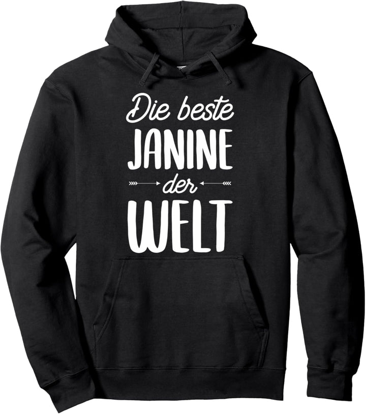 Beste Janine der Welt Pullover Hoodie