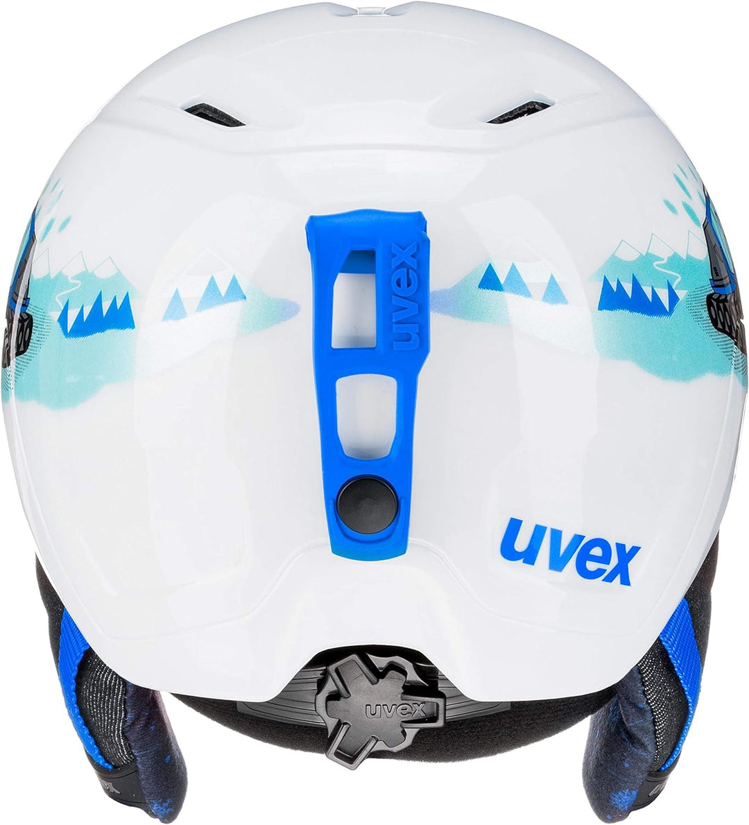 uvex manic - Skihelm für Kinder - individuelle Grössenanpassung - optimierte Belüftung 46-50 cm whit