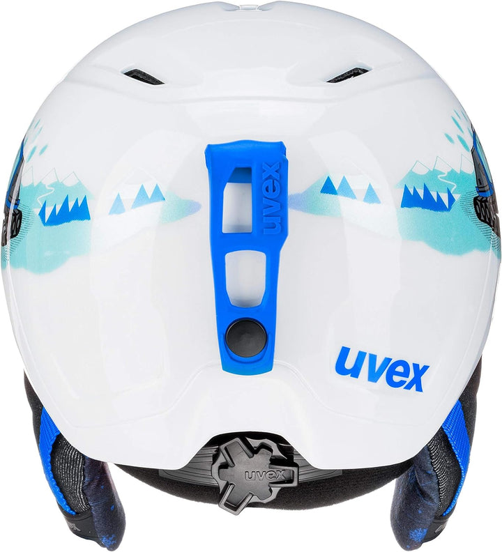 uvex manic - Skihelm für Kinder - individuelle Grössenanpassung - optimierte Belüftung 46-50 cm whit