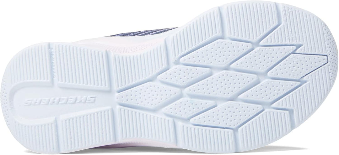 Skechers Mädchen 302349l Bkmt Sneaker 28 EU Anthrazit mit Glitzernden Netzstoffen, 28 EU Anthrazit m