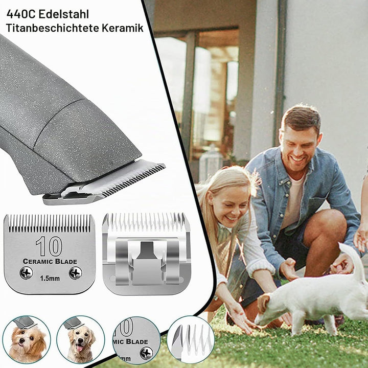 Cosyonall 5pcs Ersatzklinge für Hundepflege, kompatibel mit Andis-Schermaschinen, Karbonstahl, abneh