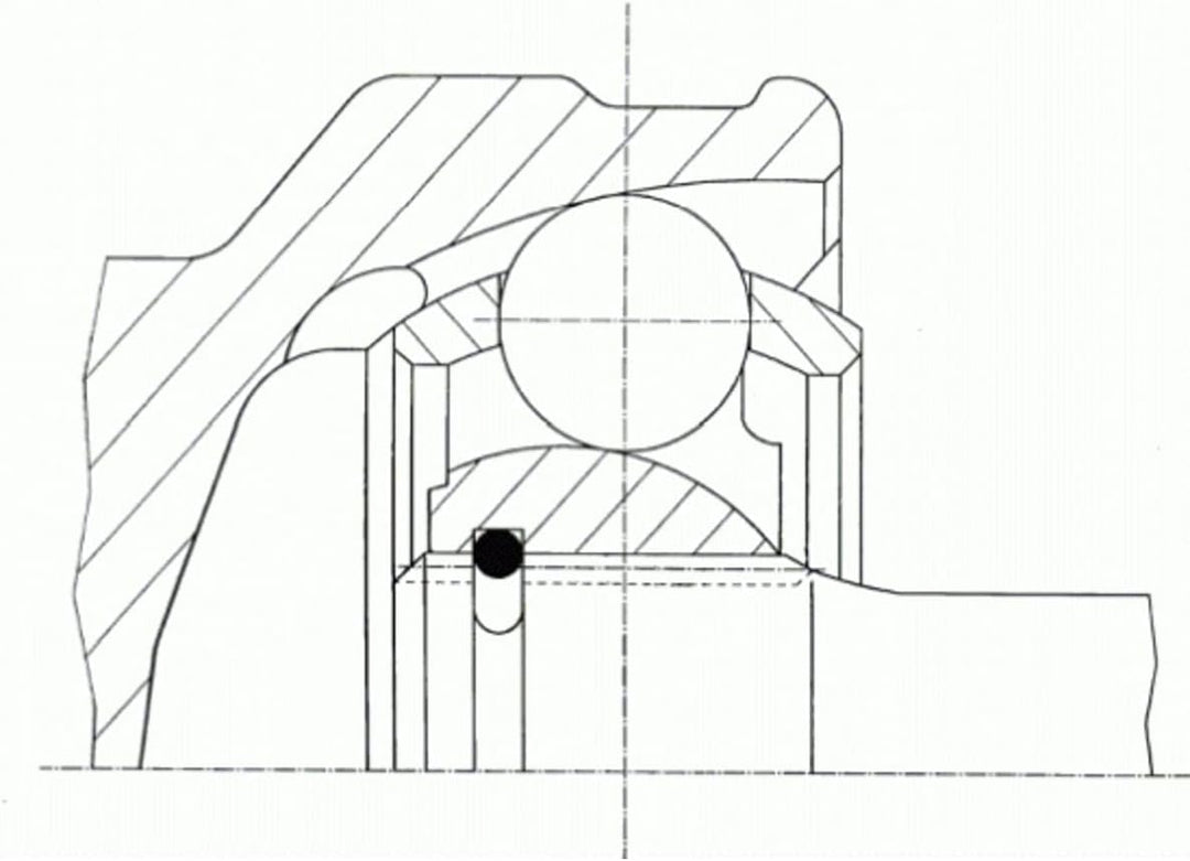 SPIDAN 24925 Gelenksatz, Antriebswelle