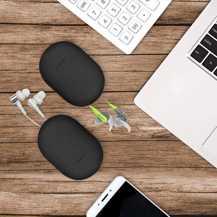 Geekria 2PCS Silikon-Hülle für Beats PowerBeats, Jabra Sport Pace, Bose SoundSport, Senheiser In-Ear
