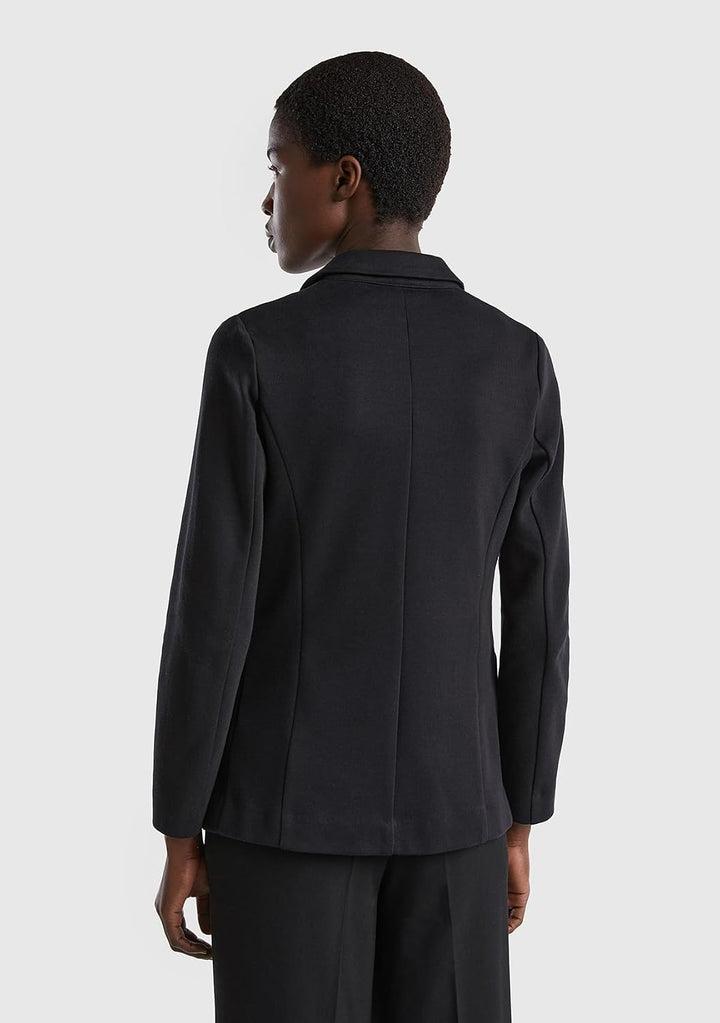United Colors of Benetton Damen Jacke, 44 Schwarz 100