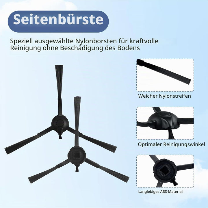Ersatzteile Kompatibel mit 360 S8 / Botslab S8 Plus, Kompatibel für EZVIZ RE4 / RE5 Plus Roboter Sta